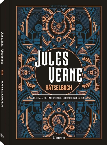 Buchcover und Innenansicht für das Buch: Jules Verne - Rätselbuch
