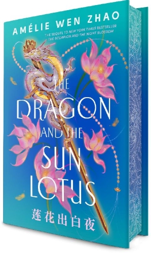 Buchcover und Innenansicht für das Buch: The Dragon and the Sun Lotus