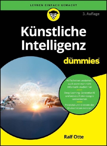 Buchcover und Innenansicht für das Buch: Künstliche Intelligenz für Dummies
