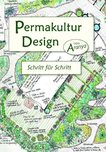 Buchcover und Innenansicht für das Buch: Permakultur Design