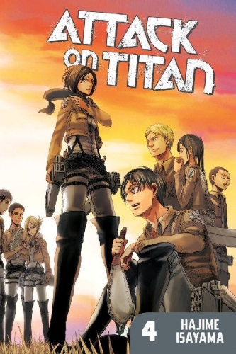 Buchcover und Innenansicht für das Buch: Attack on Titan 04