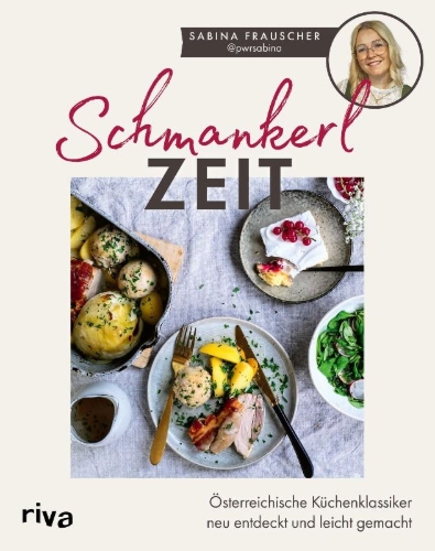Buchcover und Innenansicht für das Buch: Schmankerlzeit
