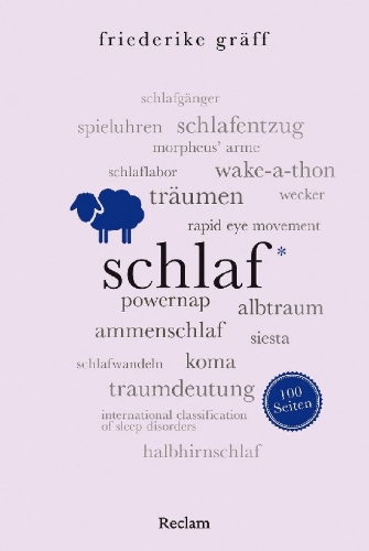 Buchcover und Innenansicht für das Buch: Schlaf. 100 Seiten