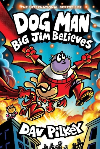 Buchcover und Innenansicht für das Buch: Dog Man 14: Big Jim Believes