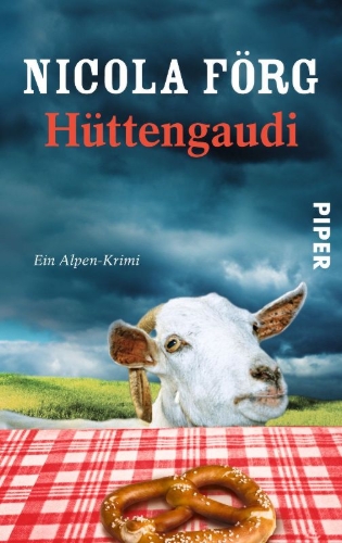 Buchcover und Innenansicht für das Buch: Hüttengaudi