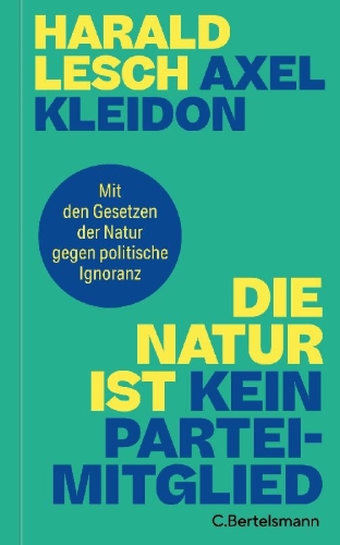 Buchcover und Innenansicht für das Buch: Die Natur ist kein Parteimitglied