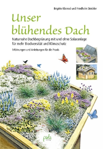 Buchcover und Innenansicht für das Buch: Unser blühendes Dach