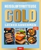 Buchcover und Innenansicht für das Buch: Heißluftfritteuse GOLD Lecker Abnehmen