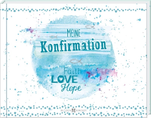 Buchcover und Innenansicht für das Buch: Meine Konfirmation