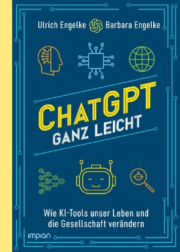 Buchcover und Innenansicht für das Buch: ChatGPT ganz leicht