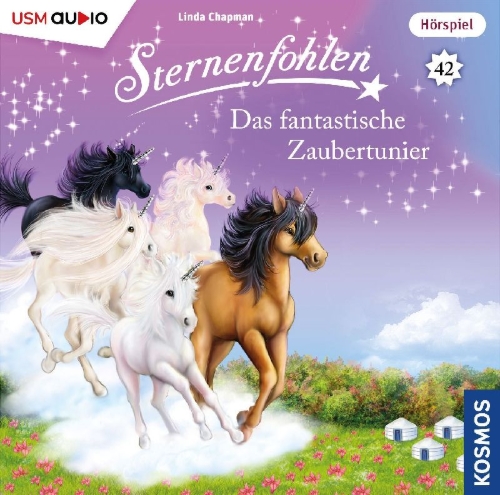 Buchcover und Innenansicht für das Buch: Sternenfohlen (Folge 42): Das fantastische Zaubertunier