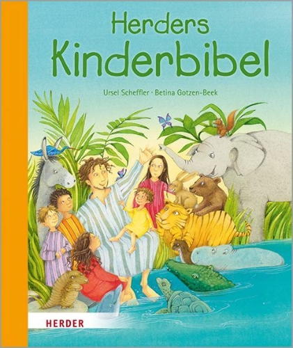 Buchcover und Innenansicht für das Buch: Herders Kinderbibel