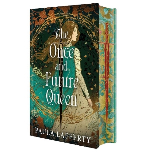 Buchcover und Innenansicht für das Buch: The Once and Future Queen: Deluxe Special Edition