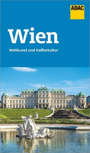 Buchcover und Innenansicht für das Buch: ADAC Reiseführer Wien