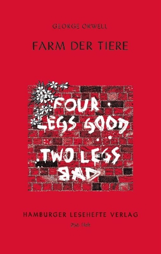 Buchcover und Innenansicht für das Buch: Farm der Tiere