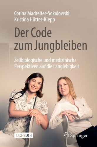 Buchcover und Innenansicht für das Buch: Der Code zum Jungbleiben