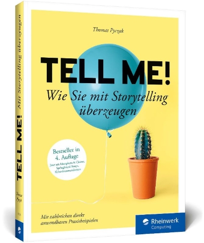 Buchcover und Innenansicht für das Buch: Tell me!