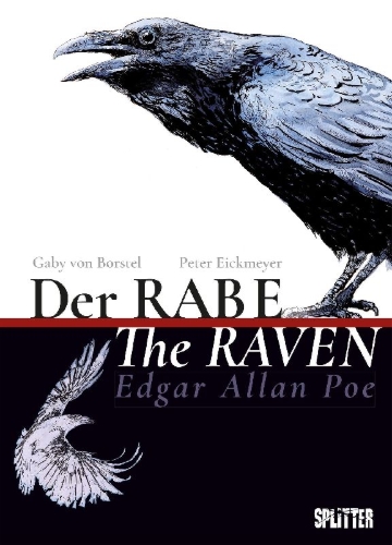 Buchcover und Innenansicht für das Buch: Der Rabe / The Raven