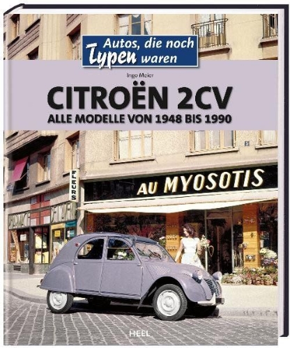 Buchcover und Innenansicht für das Buch: Citroën 2CV