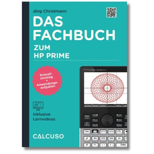 Buchcover und Innenansicht für das Buch: Das Fachbuch zum HP Prime