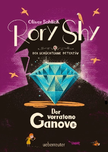 Buchcover und Innenansicht für das Buch: Rory Shy, der schüchterne Detektiv - Der verratene Ganove (Rory Shy, der schüchterne Detektiv, Bd. 7)