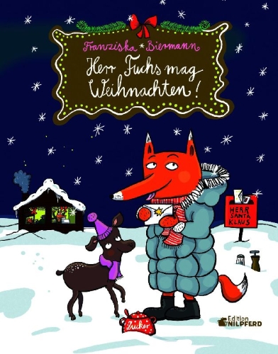 Buchcover und Innenansicht für das Buch: Herr Fuchs mag Weihnachten