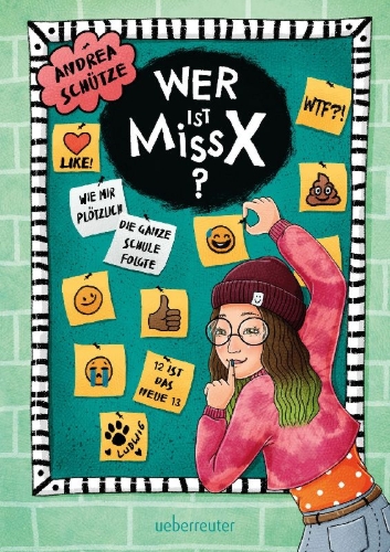 Buchcover und Innenansicht für das Buch: Wer ist Miss X?