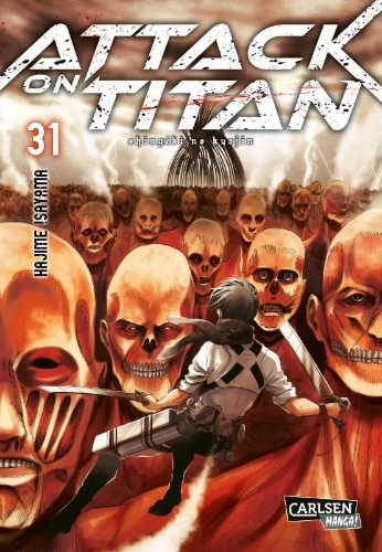 Buchcover und Innenansicht für das Buch: Shingeki no Kyojin