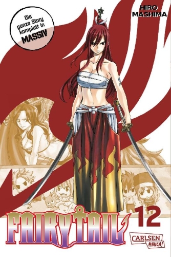 Buchcover und Innenansicht für das Buch: Fairy Tail