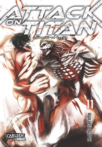 Buchcover und Innenansicht für das Buch: Shingeki no Kyojin
