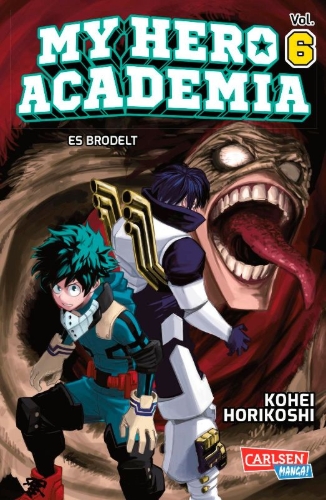 Buchcover und Innenansicht für das Buch: Boku no Hero Academia