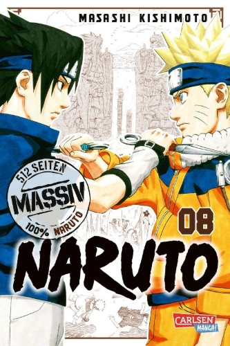 Buchcover und Innenansicht für das Buch: NARUTO Massiv 8