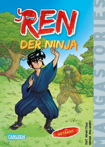 Buchcover und Innenansicht für das Buch: Ren, der Ninja   Band 3 - Getarnt