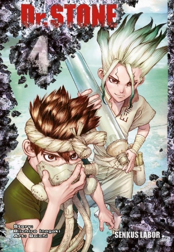 Buchcover und Innenansicht für das Buch: Dr. Stone