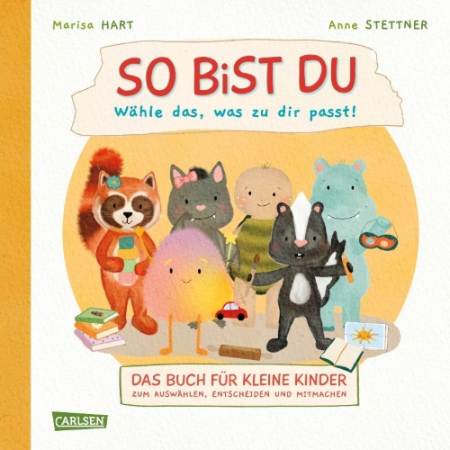 Buchcover und Innenansicht für das Buch: So bist du - Wähle das, was zu dir passt 