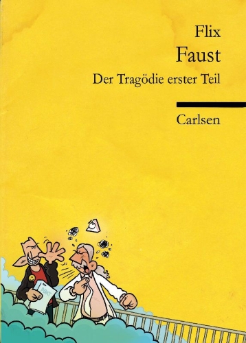 Buchcover und Innenansicht für das Buch: Flix: Faust