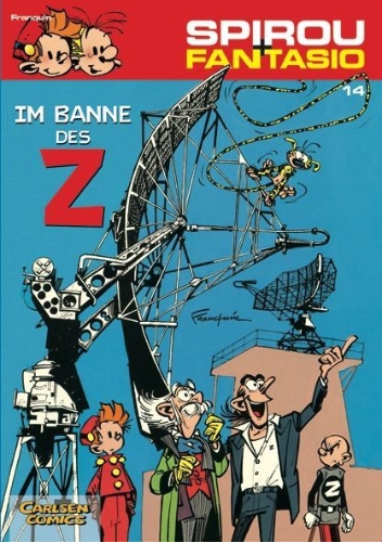 Buchcover und Innenansicht für das Buch: L'Ombre du Z
