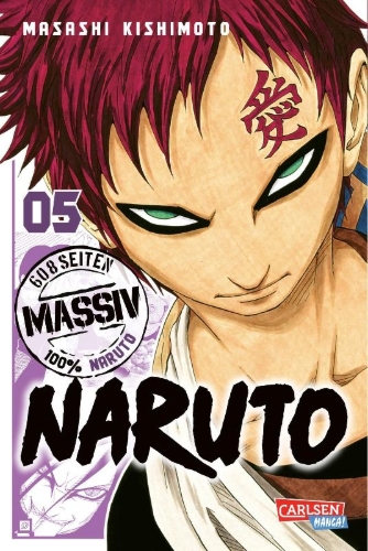 Buchcover und Innenansicht für das Buch: NARUTO Massiv 5
