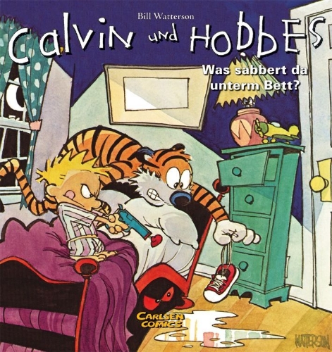 Buchcover und Innenansicht für das Buch: Something Under The Bed Is Drooling
