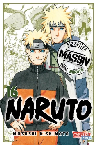 Buchcover und Innenansicht für das Buch: NARUTO Massiv 16