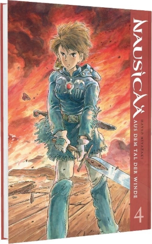 Buchcover und Innenansicht für das Buch: Kaze no Tani no Nausicaä