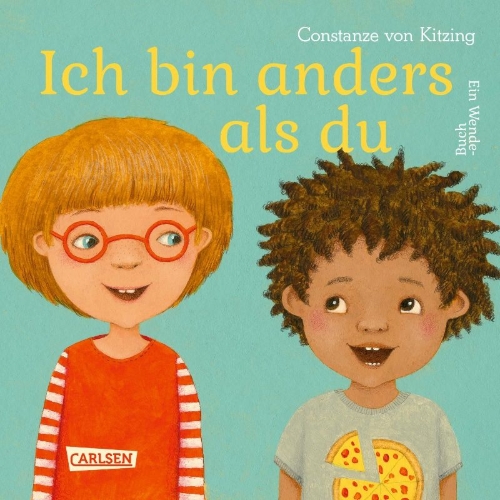 Buchcover und Innenansicht für das Buch: Ich bin anders als du - Ich bin wie du