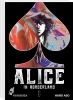 Buchcover und Innenansicht für das Buch: Imawa no Kuni no Alice