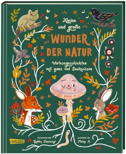 Buchcover und Innenansicht für das Buch: Five Minutes Nature Stories