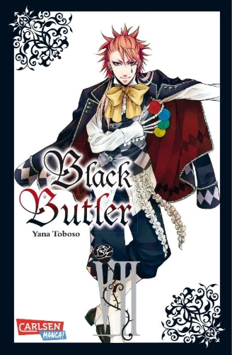 Buchcover und Innenansicht für das Buch: Kuroshitsuji