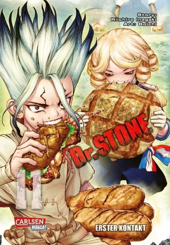Buchcover und Innenansicht für das Buch: Dr. Stone