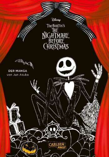 Buchcover und Innenansicht für das Buch: Tim Burton's The Nightmare Before Christmas