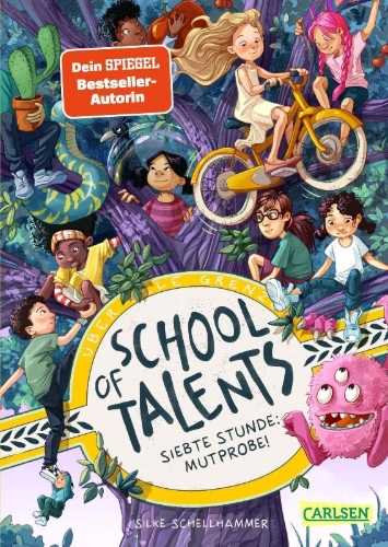 Buchcover und Innenansicht für das Buch: School of Talents 7: Siebte Stunde: Mutprobe!