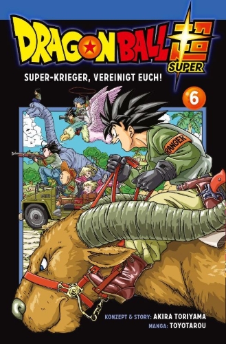 Buchcover und Innenansicht für das Buch: Dragon Ball Super