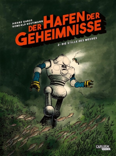 Buchcover und Innenansicht für das Buch: Der Hafen der Geheimnisse 2: Die Stille des Meeres